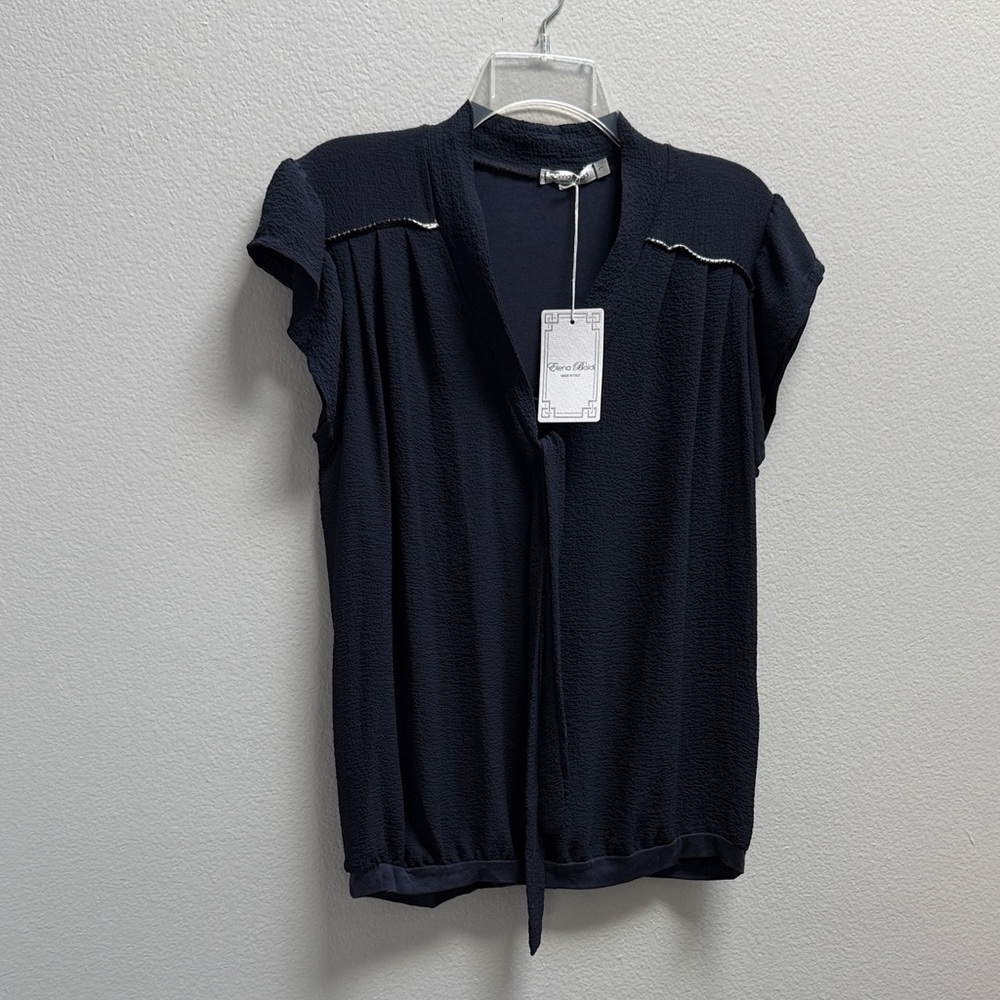 Elegant Navy Women's Top